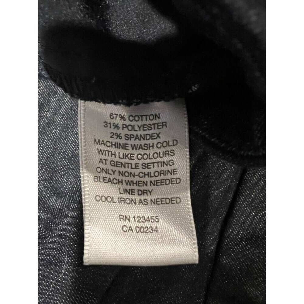 Lord & Taylor black pull on Stretch jeans size 10 - Picture 6 of 6
